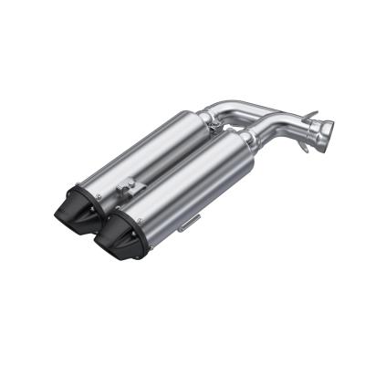 2020-2024 Polaris Sportsman XP 1000S and Scrambler XP 1000 Performance Series 4 Inch Dual Slip-on Exhaust MBRP