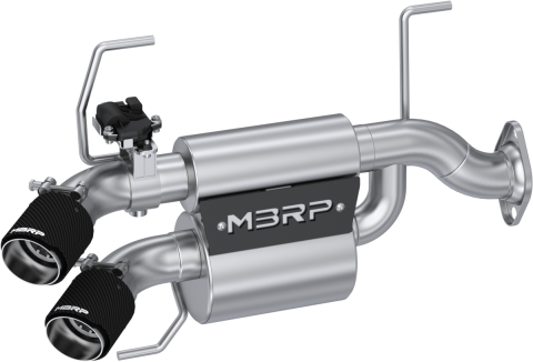 2024-Up Polaris Xpedition Slip-on Stacked Dual-out Active Performance Exhaust MBRP