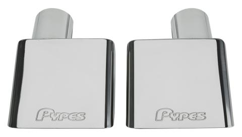 1970-1973 C3 2.5 Inch Tips 304 Stainless Pypes Performance Exhaust