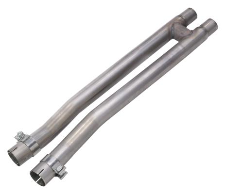 2015-2024 Mustang Resonator Delete H-Pipe 409 Stainless Pypes Performance Exhaust