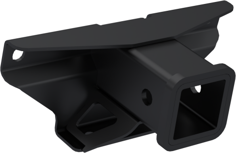 14-Present Polaris Sportsman 570 and 2016-Present Polaris Sportsman 450 Black-Coated 2 Inch Hitch Receiver MBRP
