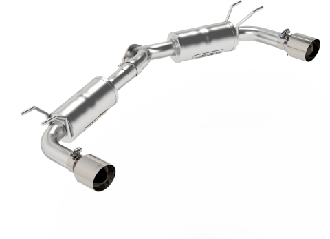 2019-2024 Mazda 3 Hatchback FWD/AWD 2.5/2.5T Armor Pro T304 Stainless Steel 2.5 Inch Axle-Back Dual Split Rear Street Profile MBRP