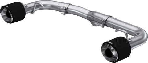 22-Up Subaru BRZ /Toyota GR86 2.4L T304 Stainless Steel 2.5 Inch Axle-Back Dual Split Rear with Carbon Fiber Tips MBRP