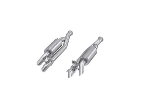 2019-2024 Mercedes-Benz G63 4.0TT V8 Armor Pro T304SS 2.5 Inch Pre-Axle Cat-Back, Dual Split Side, Quad Outlet, Active Profile MBRP