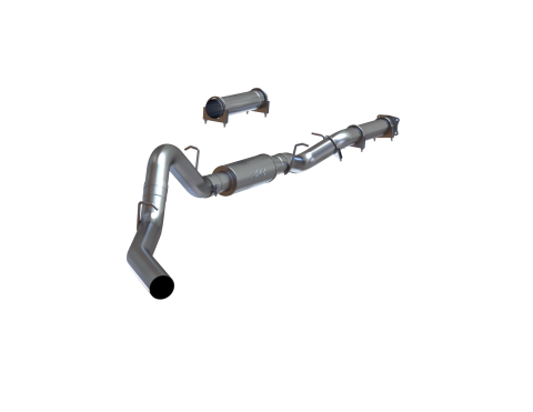 4 Inch Cat Back Exhaust System For 01-05 Silverado/Sierra 2500/3500 Duramax Ext/Crew Cab Single Side MBRP