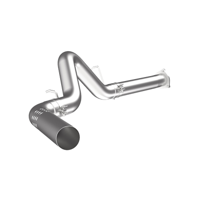 4 Inch Filter Back-No Muffler Single Side For 07-10 Silverado/Sierra 2500/3500 Duramax All LMM T409 Stainless Steel MBRP