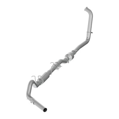 4 Inch Turbo Back Single Side Stock Cat For 03-07 Ford F-250/350 6.0L, Extended Cab/Crew Cab MBRP