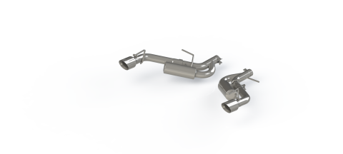 Exhaust Pipe 2.5 Inch Axle Back Non NPP For 16-24 Camaro 2.0T V6 3.6L T304 Stainless Steel MBRP