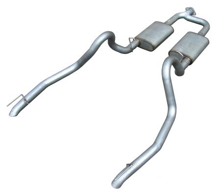 1998-2004 Mustang V6 Converter Back Exhaust System 409 Stainless Street Pro Mufflers Pypes Performance Exhaust