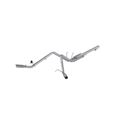 Cat Back Exhaust System Dual Split Side Aluminized Steel For 09-18 RAM 1500 5.7L/ 2019-24 RAM 1500 Classic 5.7L MBRP