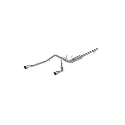 Cat Back Exhaust System Dual Split Rear T304 Stainless Steel Through Stock Bumper For 09-18 RAM 1500 5.7L 19-24 RAM 1500 Classic MBRP