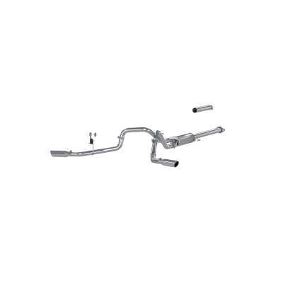2.5 Inch Cat Back Exhaust System For 15-20 Ford F-150 2.7L/3.5L EcoBoost Dual Side Exit Aluminized Steel MBRP