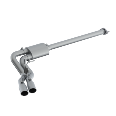 3 Inch Cat Back Exhaust System For 15-20 Ford F-150 Single Side Dual Aluminized Steel MBRP