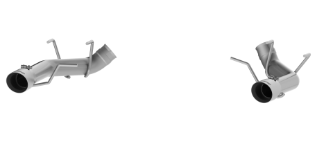 3 Inch Dual Axle Back Muffler Bypass For 11-14 Ford Mustang GT 5.0L T304 Stainless Steel MBRP