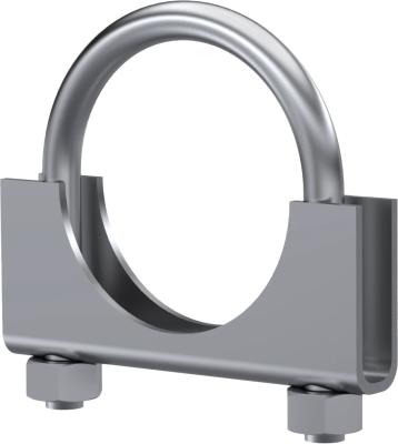 Exhaust Clamp 2.5 Inch Saddle Clamp Mild Steel MBRP