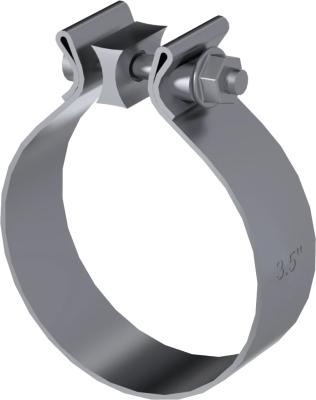 Exhaust Clamp 3.5 Inch Band Clamp Aluminized MBRP