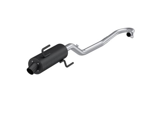 2015-Up Honda Forman Rubicon 500/520/ Forman 420 IRS Performance Series Slip-on Exhaust, Black-Coated MBRP