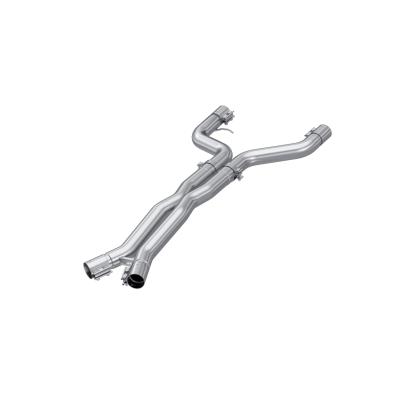 2021-Up BMW M4 G82/ M3 G80 3.0L Coupe and Sedan T304 Stainless Steel 3 Inch Resonator Bypass X-Pipe MBRP