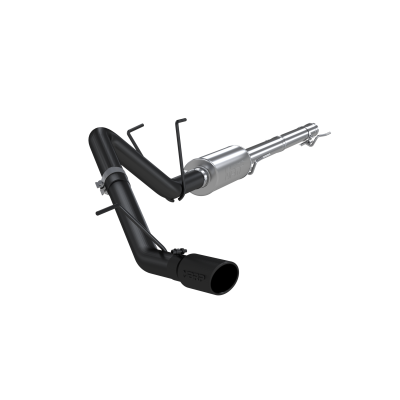 Dodge 3 Inch Cat Back Exhaust System Single Side Exit Exhaust Armor BLK Series For 09-18 RAM 1500 5.7L 19-24 RAM 1500 Classic 5.7L HEMI MBRP