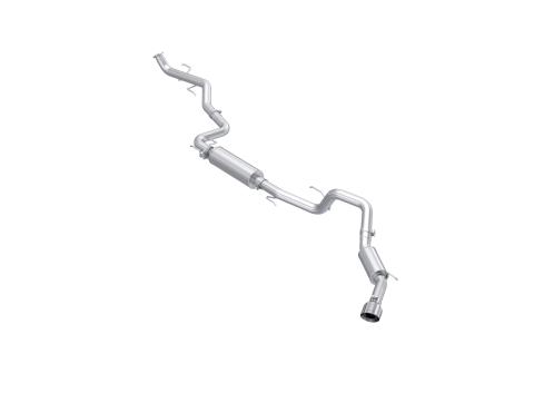 2024-Up Toyota Tacoma 2.4L Armor Lite 3 Inch Cat-Back Exhaust System with Polished Tip MBRP