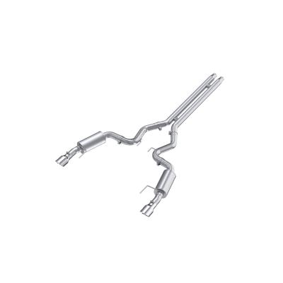 2024-Up For Mustang GT S650 5.0L Armor Lite Aluminized Steel 3 Inch Cat-Back Dual Split Rear Street Version MBRP