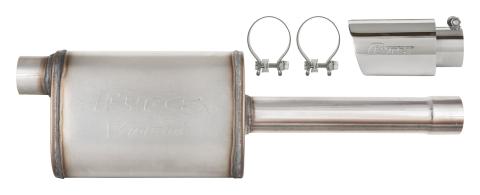 19-25 Silverado / Sierra 1500 4.8L/5.3L Single Exit Tunes & Tip Muffler Replacement Exhaust Kit Violator Muffler SGT32V PYPES