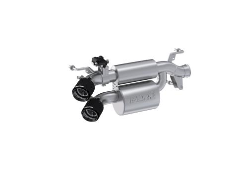2024-Up Polaris RZR XP 1000 Slip-on Stacked Dual-out Active Performance Exhaust MBRP