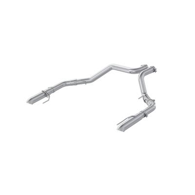 22-Present Ford F-150 Raptor 3.5L and Raptor R 5.2L Armor Pro 3-Inch Axle-Back Dual Split Rear Turn Down MBRP
