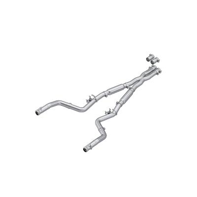 15-23 Dodge Challenger 5.7L, 6.2L and 6.4L HEMI, Armor Pro 3-Inch Cat-Back Dual Split Rear Exit, Street Version MBRP