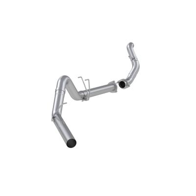 11-14 Ford F-250/ F-350/ F-450, 6.4L, CC/SC, Armor Lite 4-Inch Filter Back Single Side Exit with Downpipe MBRP