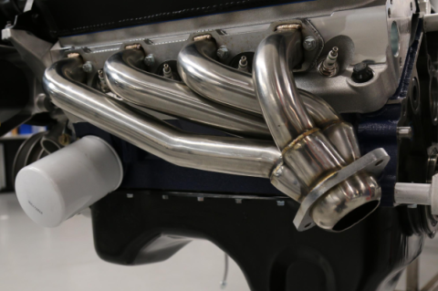 Shorty Exhaust Header 79-93 Ford Mustang 50 Hardware/Gaskets Incl Polished 304 Stainless Steel Pypes Exhaust