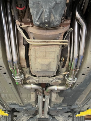 2015-2017 Mustang Long Tube Header Kit With Catalytic Converters 304 Stainless Pypes Performance Exhaust