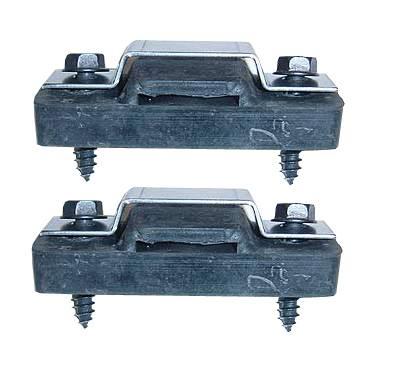 Exhaust Muffler Hanger Kit F-Body V8 Hardware Not Incl Natural Finish 304 Stainless Steel Pypes Exhaust