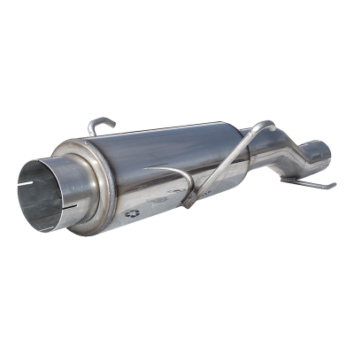 High-Flow Muffler Assembly T409 Stainless Steel For 04-07 Dodge Ram Cummins 600/610 fits to stock only MBRP