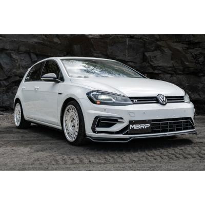 2015-2019 Volkswagen Golf Armor Pro Series 3 Inch Cat Back Quad Split Rear T304 Stainless Steel Exit Exhaust MBRP