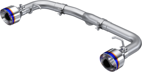 22-Up Subaru BRZ and 22-Up Toyota GR86 2.4L T304 Stainless Steel 2.5 Inch Axle-Back Dual Split Rear with Burnt End Tips MBRP