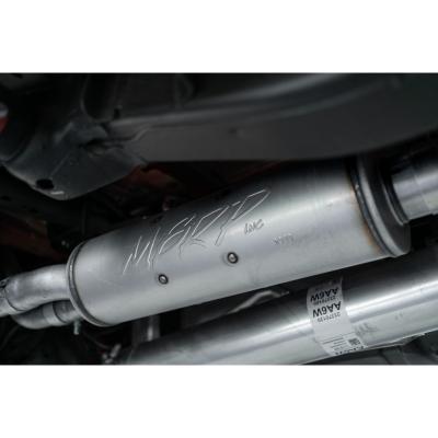 2.5 Inch Cat Back Exhaust System For 19-up Silverado/Sierra 1500 6.2L, 2022 Silverado LTD/ Sierra Limited 6.2L Dual Rear 304 Stainless Steel MBRP