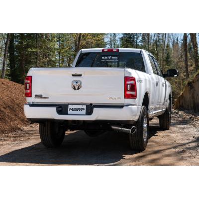 14-Up Ram 2500/3500 Armor Lite, Aluminized Steel 4 Inch Cat Back Single Side Exit Exhaust System MBRP