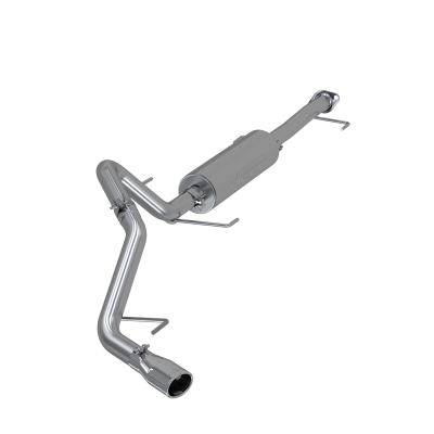 Cat Back Exhaust System Single Rear Exit Aluminized Steel For 07-14 Toyota FJ 4.0L V6 MBRP