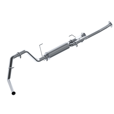 Cat Back Exhaust System Single Side No Tip Aluminized Steel For 09-21 Toyota Tundra MBRP