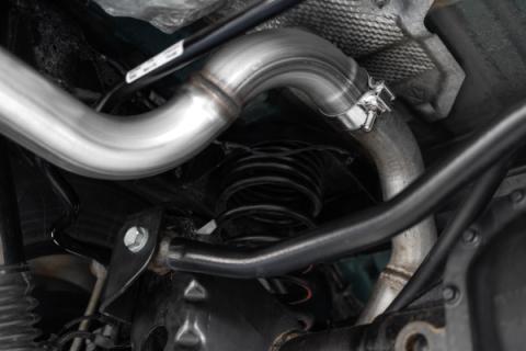 Jeep JL 2.5 Inch Axle Back Exhaust Pipe Single Rear Muffler Bypass For 18-Up Wrangler JL 2/4DR MBRP