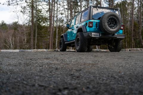 Jeep JL 2.5 Inch Axle Back Exhaust Pipe Single Rear Muffler Bypass For 18-Up Wrangler JL 2/4DR MBRP