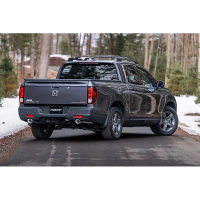 Aluminized Steel 2.5 Inch Cat-Back Dual Split Rear Exit 2021-Up Honda Ridgeline 3.5L MBRP
