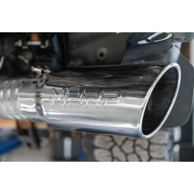 20-23 Chevy/GMC 2500/3500 Armor Lite Series Aluminized Steel 4 Inch Filter Back Single Side Exit Exhaust System MBRP