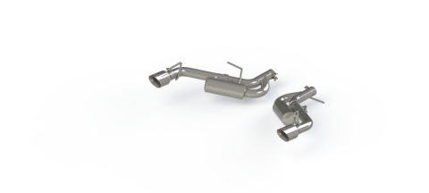 Exhaust Pipe 2.5 Inch Axle Back Non NPP For 16-24 Camaro 2.0T V6 3.6L T304 Stainless Steel MBRP