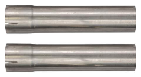 1966-71 Ford Fairlane 2.5 Inch X-Pipe Crossmember Back Rear Exit Exhaust Violator Mufflers Pypes Performance Exhaust
