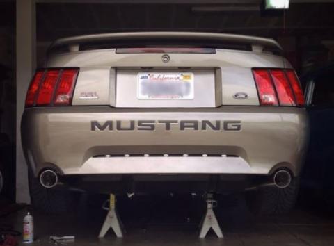 1979-2004 Mustang Pype Bomb Cat Back Exhaust System M80 Mufflers 409 Stainless Steel Pypes Performance Exhaust