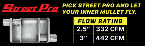 1955-1957 Tri-Five Chevy Pocket Kit 2.5 Inch Crossmember Back Exhaust System With X-Pipe 409 Stainless Street Mufflers Pypes Performance Exhaust