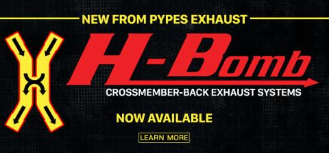 Crossmember Back w/H-Pipe Exhaust System 70-74 F-Body Split Rear Dual Exit 2.5 in Intermediate And Tail Pipe Turbo Pro Mufflers/Hardware Incl Tip Not Incl Pypes Exhaust