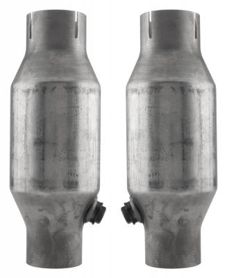 Crossmember Back w/X-Pipe Exhaust System 78-88 EL Camino Exc SS Split Rear Dual Exit 2.5 in Intermediate And Tail Pipe Turbo Pro Muffler/Hardware Incl Tip Not Incl Catalytic Converter Incl Pypes Exhaust